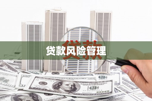 竹北贷款风险管理