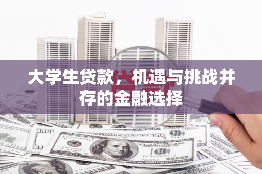 竹北大学生贷款，机遇与挑战并存的金融选择