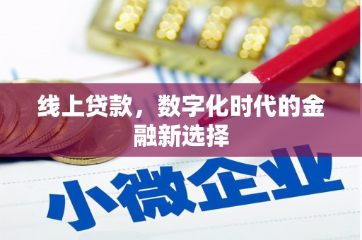 竹北线上贷款，数字化时代的金融新选择