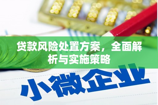 竹北贷款风险处置方案，全面解析与实施策略